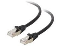 C2G 25ft Cat5e Snagless Shielded (STP) Ethernet Network Patch Cable - Black - patch cable - 7.6 m - black