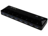 StarTech.com 10 Port USB 3.0 Hub with Charge &amp; Sync Ports - 8 x USB-A, 2 x USB-A Fast Charge Ports - Multi Port Powered&#x2026;