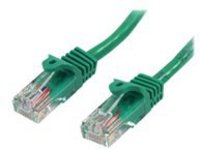 StarTech.com 10 ft Green Cat5e / Cat 5 Snagless Patch Cable 10ft - patch cable - 3 m - green